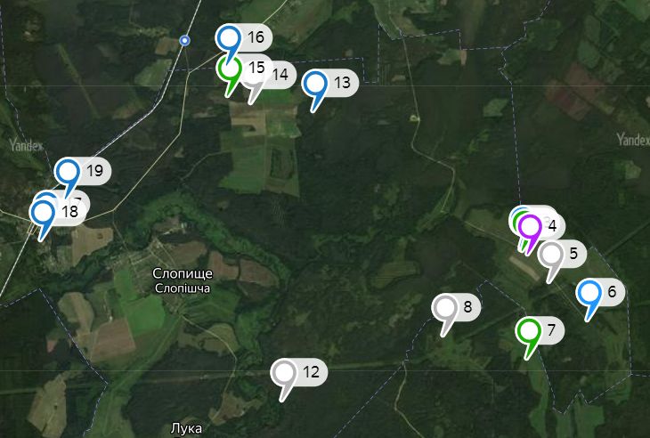 Карта проекта